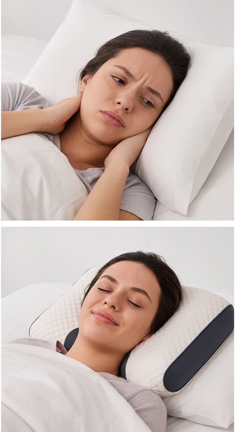 Almohada Cervical Ergonómica Rapiqo™ | Elimina el Dolor y Mejora tu Postura
